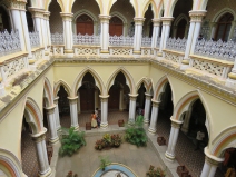 Courtyard in Bangalore Palace.